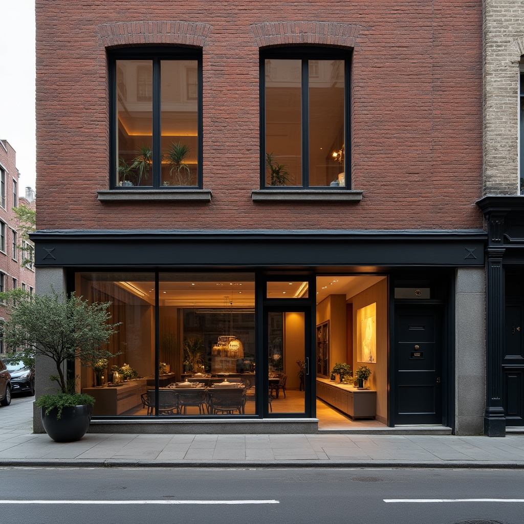 Exterior of the converted brick office building where Saxepi workshops are hosted