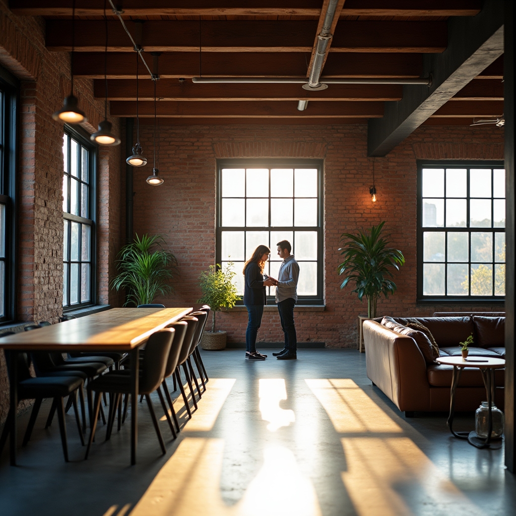 Converted loft-style office space where attribution workshops are prepared and facilitated